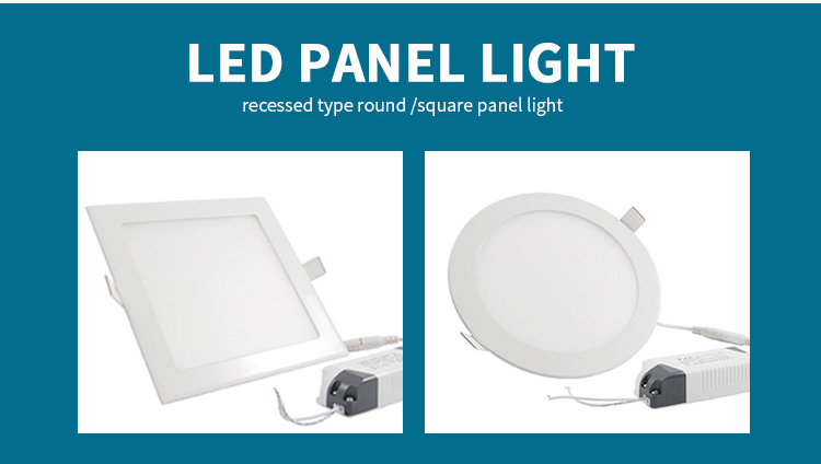 ETL & Energy Star Certified 4'' 9W Dimmable Recessed Slim LED Panel Light