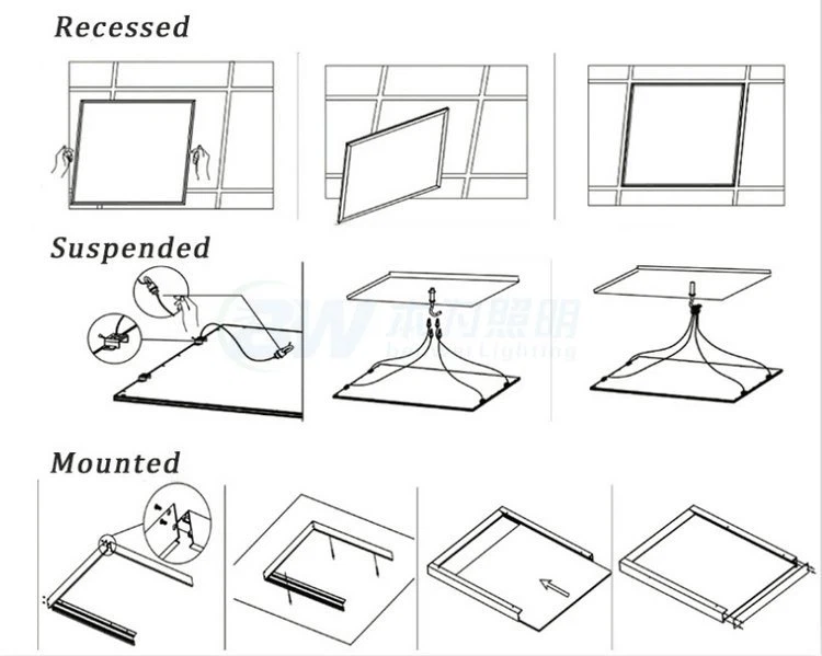 suspended ceiling light diffuser
