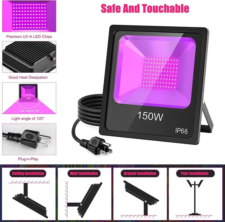 UV Party Flood Light 3 UV Party Flood Light 3