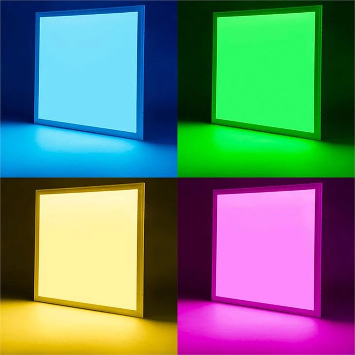 Cambio de color de la luz del panel LED