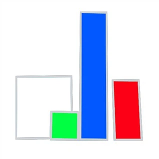 Panel de luz LED multicolor