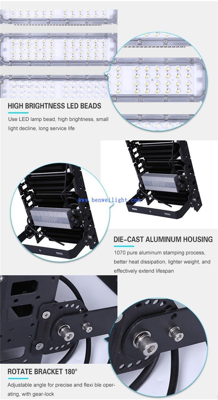 Solución de iluminación para deportes de interior y exterior
