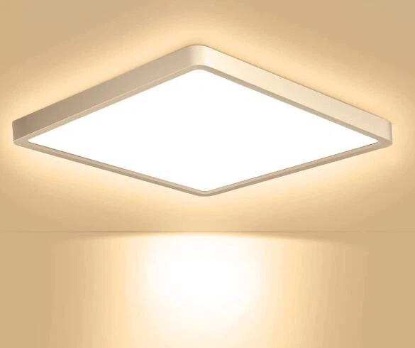 Luz de montaje empotrado de panel plano