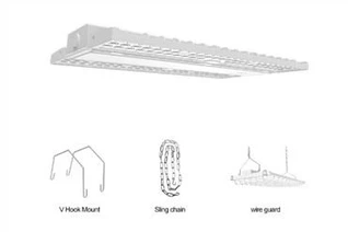 Luz de bahía alta industrial led