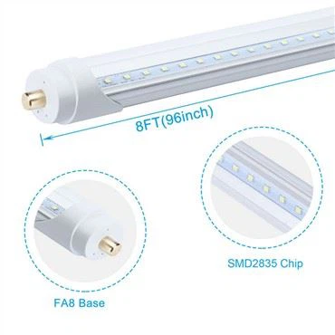 Led T12 Reemplazo de tubo fluorescente 8ft