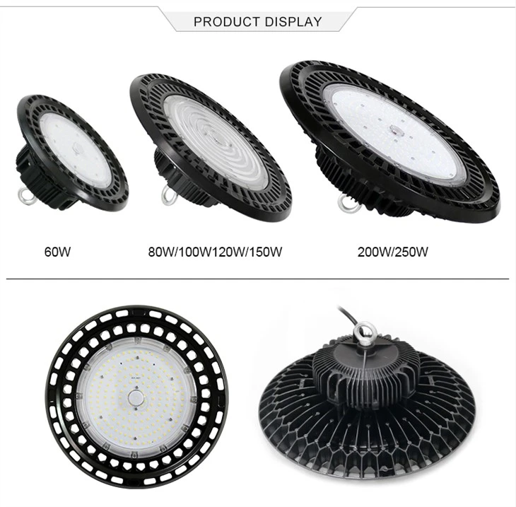 100W   OVNI   LED   Alto   Bahía   Luz   Área   Luz