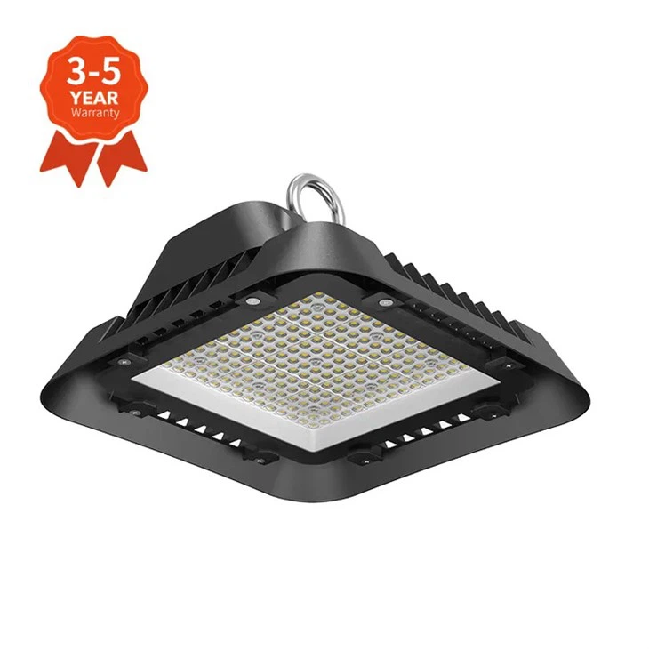 Luz de bahía alta LED UFO cuadrada de 240 W