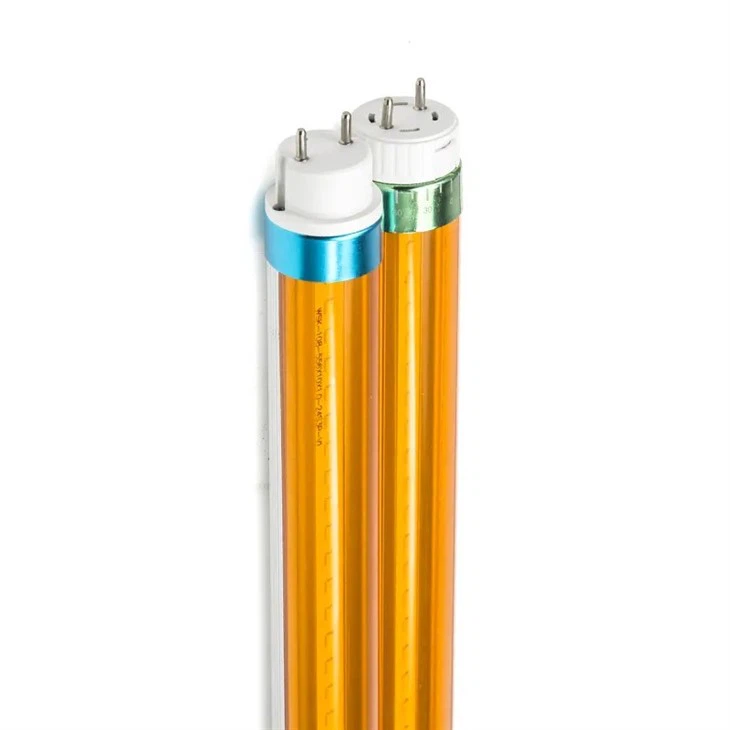 T8 Yellow LED tube lighting3