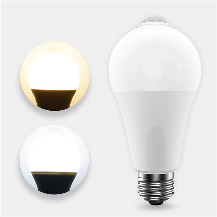 Bombilla LED con sensor PIR