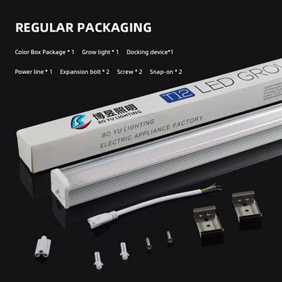 Luz de cultivo LED de 120 cm y 3 filas