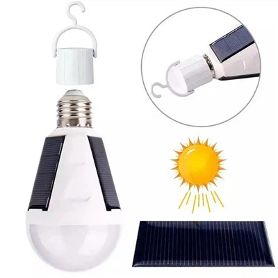Luces de emergencia con energía solar 6000K