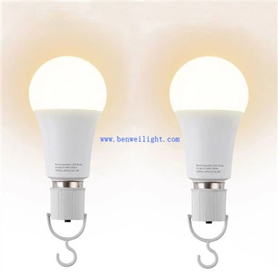 Bombilla LED recargable para acampar