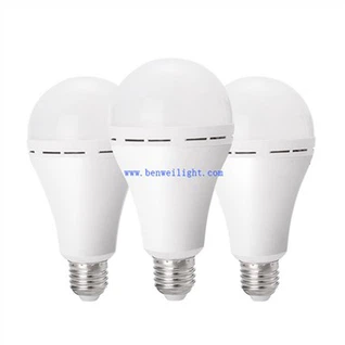 Bombillas LED recargables con respaldo de batería