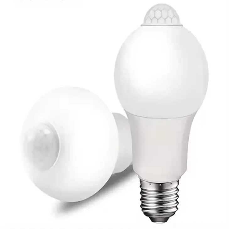 12W LED Motion Sensor Bulb | E27/E26/B22 A19 Automatic Indoor LED Light 6500K best