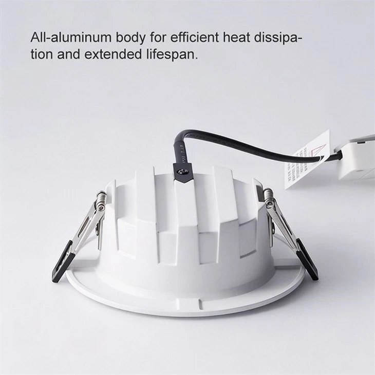 Recessed COB LED Downlight | Minimalist Aluminum Ceiling Light with High CRI best