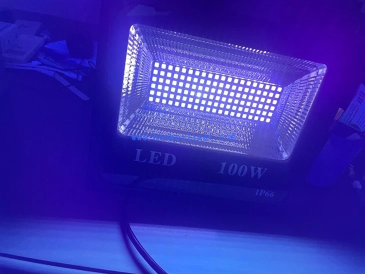 Reflector de luz negra LED UV de 365 nm 395 nm 20 w 50 w 100 w