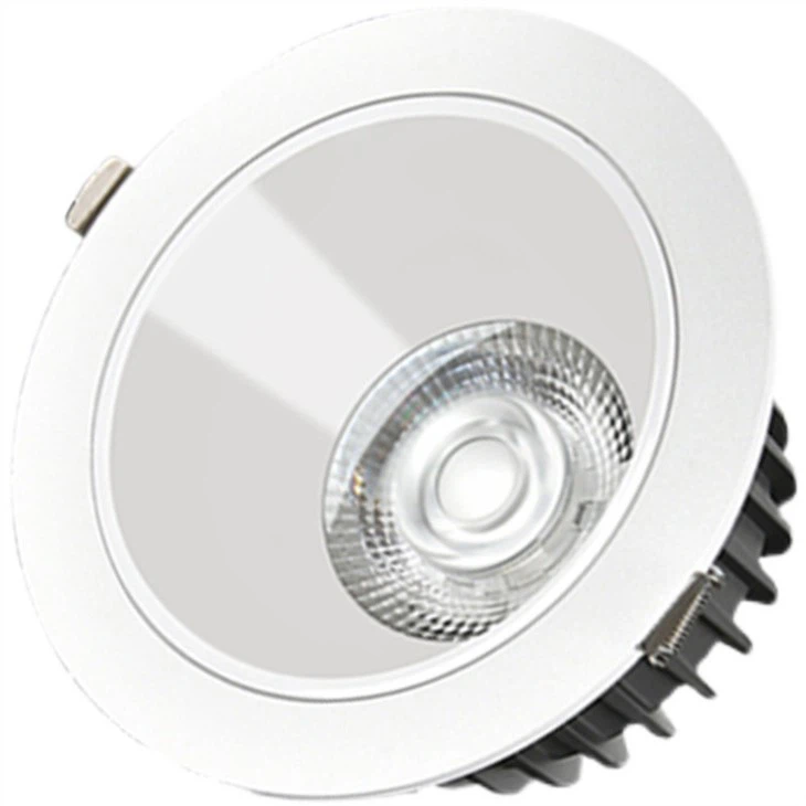 4 focos empotrables IP65 para baño sin protección contra incendios MiniSun en cromo