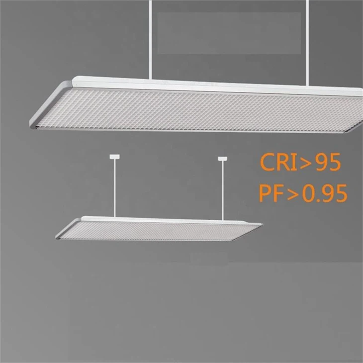 Venta al por mayor, luces LED para el aula con protección ocular para estudiantes con rejilla de 40w para la oficina de la biblioteca escolar