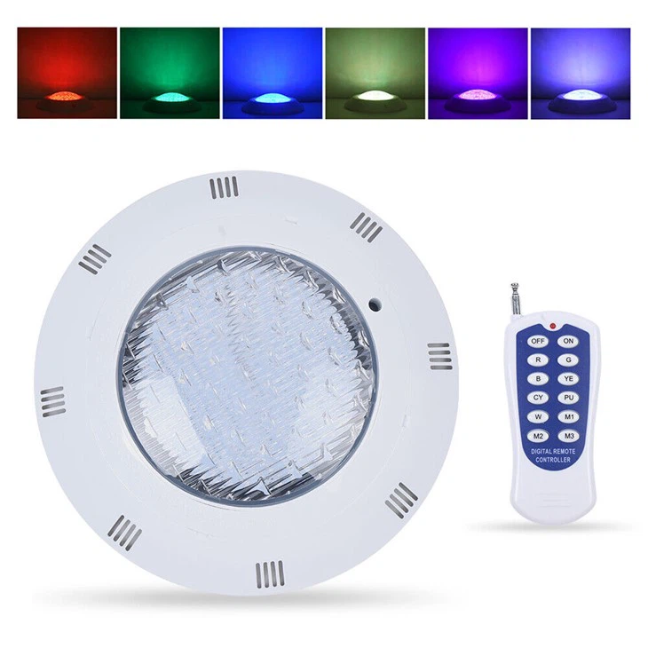 Luz LED para piscina que cambia de color