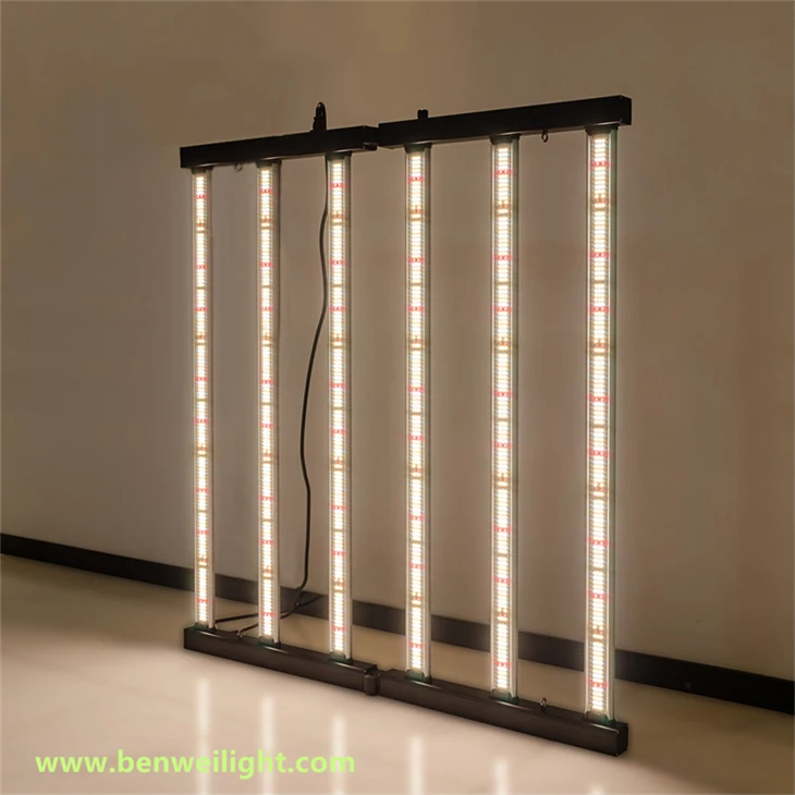 Sistema de luz de cultivo plegable comercial de 720 W