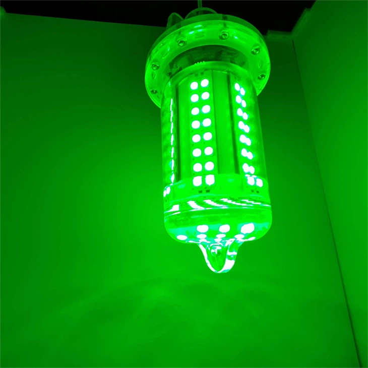 Luz de pesca LED de caída profunda, 2100 pies, color seleccionado