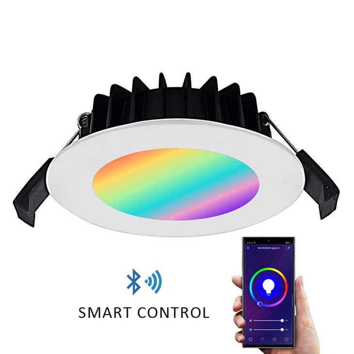 Foco empotrable LED RGBW regulable