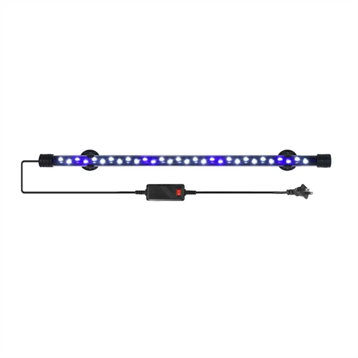 Luz LED para pecera, luces sumergibles para acuario, luz subacuática
