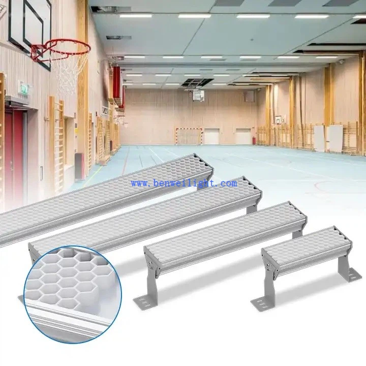 Iluminación LED para cancha de tenis interior Iluminación LED para cancha de bádminton
