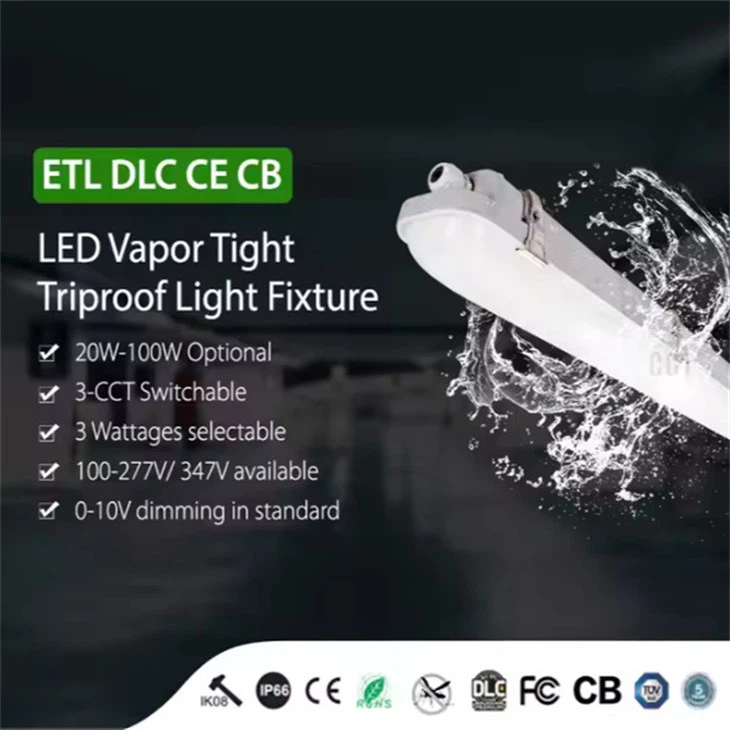 led tri proof lamp