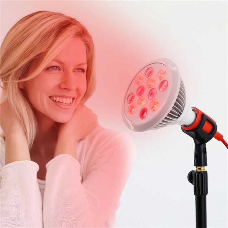 Portable 24W Red Light Therapy Bulb W/ Adjustable Stand suppliers