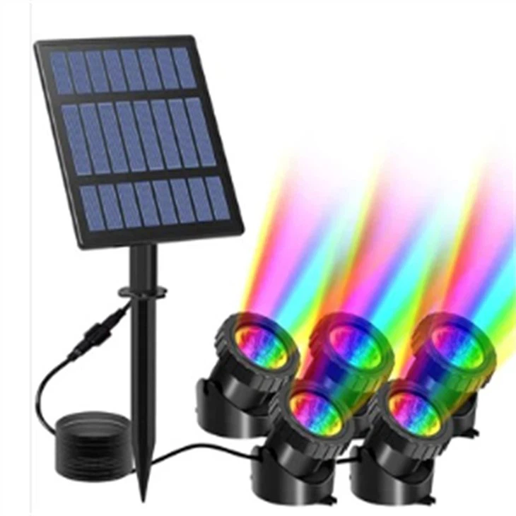 Luz de pesca que cambia de color RGB