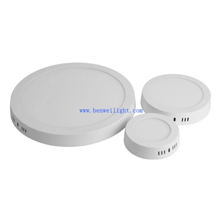 Slim 3CCT Recessed Round LED Panel Light for Interior (5)