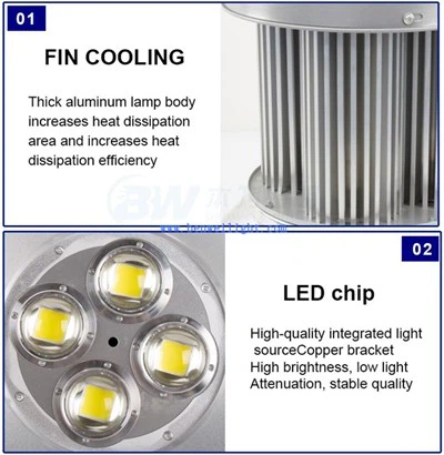 Campana alta LED COB de 150 W