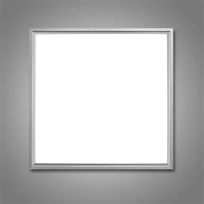 Lámparas de techo LED cuadradas de 24 W, montaje empotrado, lámpara de techo LED blanca neutra negra de 4000 K, anillo de lámpara de techo LED