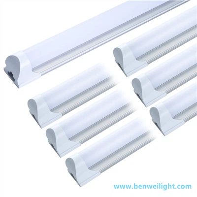 Luz LED para tienda T8 integrada de 4 pies: accesorio de garaje conectable de 24 W 6500 K