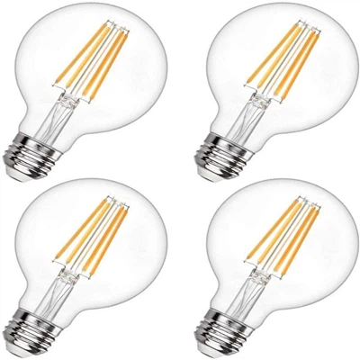 Bombilla Edison E27/E14 Vidrio Transparente 2-6W G45