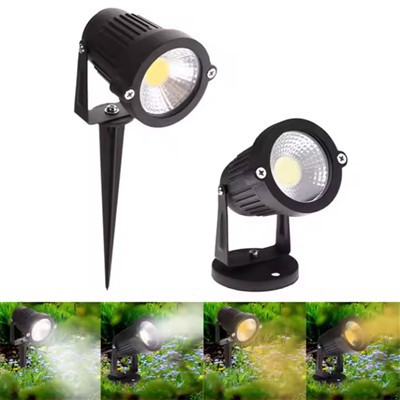 Luces LED de jardín de 20 W.
