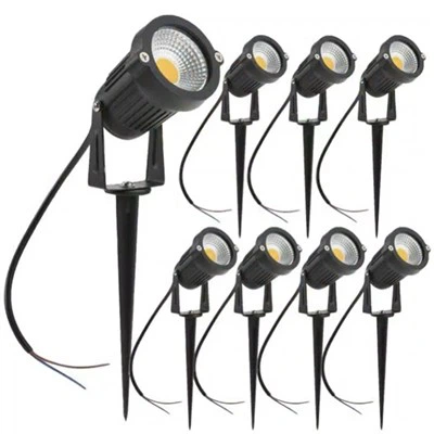 Luces LED de jardín de 30 W.