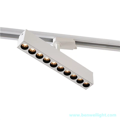 Accesorios de iluminación en riel para techo, accesorios de iluminación en riel ajustables