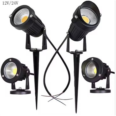 Luces LED con puntas para jardín