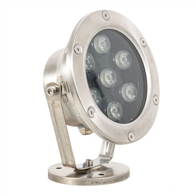 Foco sumergible impermeable LED IP68, lámpara de paisaje con cambio de 12V