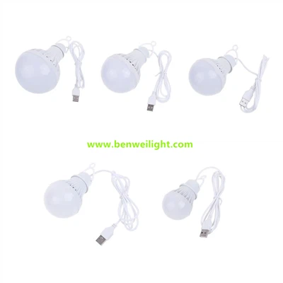 Luz de emergencia portátil USB para exteriores