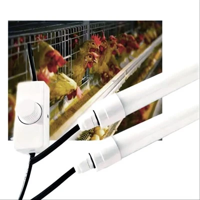 Luces de tubo LED para aves de corral a prueba de agua