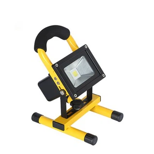 Luz de inundación recargable con soporte