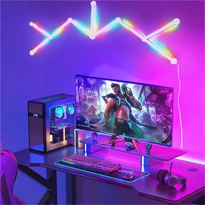 Tubo LED RGB T8 multicolor - para luces de estudio de fondo de Youtube