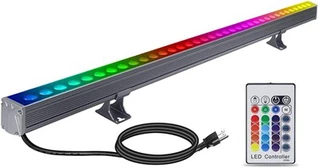 Lámpara Led Rgbw Bañador De Pared