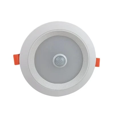 Luces abajo LED redondas con sensor de movimiento Pir