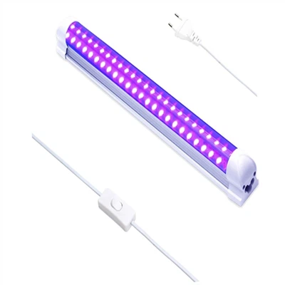 Tubo de luz negra UV T8 - Luz LED brillante para KTV, dormitorio, fiesta y decoración