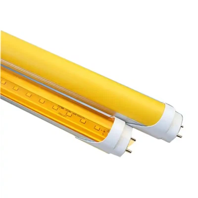 Tubo de lámpara LED T8 resistente a los rayos UV-Luz amarilla a prueba de explosiones-T5
