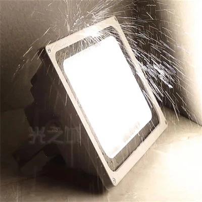 Luz de inundación LED impermeable para jardín al aire libre, luz superbrillante para porche de coche o patio delantero